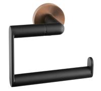 Sapho Larissa - Porte-papier toilette, noir/cuivre mat WS017BC