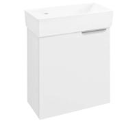 Sapho Latus - Meuble lavabo, 44x50x22 cm, blanc LT090-3030