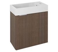 Sapho Latus - Meuble lavabo 50x50x25 cm, pin rustique LT410-1616