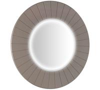 Sapho Lumiro - Miroir avec éclairage LED, diamètre 90 cm, agila LR950-4343S