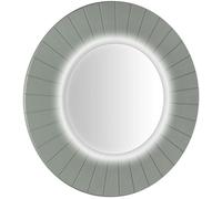 Sapho Lumiro - Miroir avec lumière LED, diamètre 90 cm, vert LR950-4444S