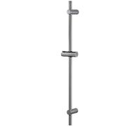 Sapho Minimal - Barre de douche avec curseur coulissant, 700 mm, acier inoxydable MI001