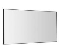 Sapho - Miroir Arowana dans un cadre, 100x50 cm, noir mat AWB1050