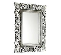 Sapho - Miroir dans un cadre, 60x80 cm, argent IN115