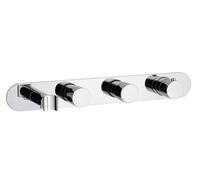 Sapho - Mitigeur thermostatique encastré pour 2 sorties, chrome MB623