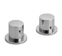Sapho - Mitigeur thermostatique sur bord de baignoire, installation 2 trous, chrome TH100