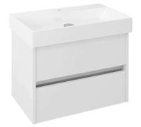 Sapho Nirona - Meuble-vasque, 67x52x43 cm, blanc NR070-3030