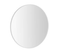 Sapho Notion - Miroir Slim avec cadre, diamètre 60 cm, blanc mat NT600W
