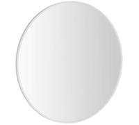 Sapho Notion - Miroir Slim avec cadre, diamètre 80 cm, blanc mat NT800W