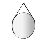 Sapho Orbiter - Miroir avec charnière, diamètre 60 cm, noir mat ORT060