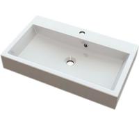 Sapho Orinoko - Lavabo 700x420 m, marbre coulé, blanc OR070