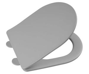 Sapho Paco - Abattant WC, Slim, SoftClose, gris PCS1012GR