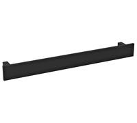 Sapho Patron - Porte-serviettes, longueur 60 cm, noir mat PX064