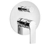 Sapho Pax - Mitigeur de douche encastré, 2 sorties, chrome XA62