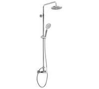 Sapho Pax - Set de douche avec mitigeur, diamètre 20 cm, 2 jets, chrome XA139