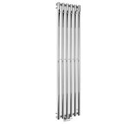 Sapho Pilon - Radiateur 42x180 cm, 6 crochets pour serviettes, chrome IZ130T
