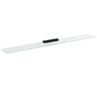 Sapho Pirenei - Étagère, longueur 80 cm, verre dépoli/noir MY009B-06