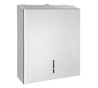 Sapho - Porte papier hygiénique 285x370x105 mm, inox poli XP048