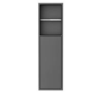 Sapho - Porte-papier toilette Denbo dissimulé, gun metal 1301-60B