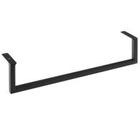 Sapho - Porte-serviettes frontal pour lavabo, 460 mm, noir mat HG460