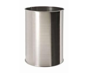 Sapho - Poubelle sans couvercle 9 L, inox brossé XP014