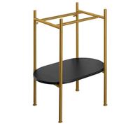 Sapho Puno - Console métallique pour lavabo, doré mat SKA570-5