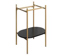 Sapho Puno - Console métallique pour lavabo, doré mat SKA590-5