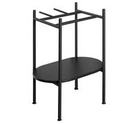 Sapho Puno - Console métallique pour lavabo, noir SKA570-2