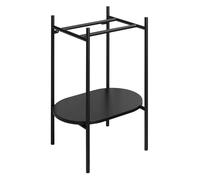 Sapho Puno - Console métallique pour lavabo, noir SKA590-2