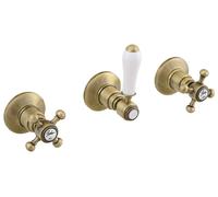 Sapho Reitano Rubinetteria Antea - Mitigeur de douche encastré, pour 2 sorties, bronze SET305-106