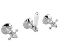 Sapho Reitano Rubinetteria Antea - Mitigeur de douche encastré, pour 2 sorties, chrome SET305-101