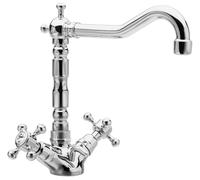 Sapho Reitano Rubinetteria Antea - Mitigeur de lavabo avec bonde, chrome 3371