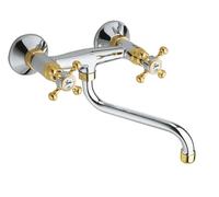 Sapho Reitano Rubinetteria Antea - Mitigeur d'évier Antea, chrome/or 3062
