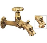 Sapho Retro - Vanne de jardin avec rosette, bronze CH123