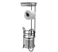 Sapho Ridder Mila - Porte-papier hygiénique, avec étagère, noir 2163910