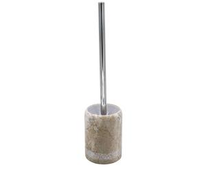 Sapho Ridder Posh - Brosse WC sur pied, marbre, beige 2234419