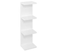 Sapho Riwa - Armoire à étagères ouverte 20x70x15 cm, blanc brillant RIW200-0030