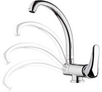 Sapho Saly - Mitigeur d'évier, à basculer sous la fenêtre, chrome SA060