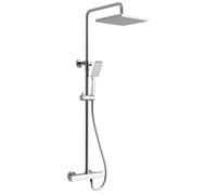 Sapho - Set de douche avec mitigeur thermostatique, chrome KJ139