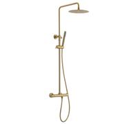 Sapho - Set de douche avec thermostat, doré mat KU139GB