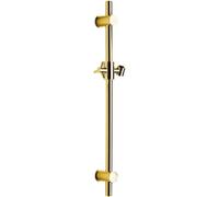 Sapho Showers - Barre de douche avec support, longueur 700 mm, doré SC017