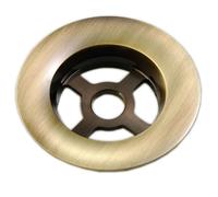 Sapho Silfra Pièces de rechange - Grille de vidange de remplacement en laiton pour baignoires, bronze RI00792
