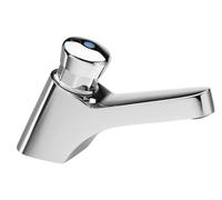 Sapho Silfra Quik - Robinet à fermeture automatique pour lavabo, chrome QK23051