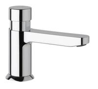Sapho Silfra Quik - Robinet à fermeture automatique pour lavabo Quik5, chrome Q523051