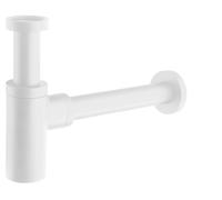 Sapho - Siphon 1 1/4, bonde 32 mm, rond, blanc mat SI514