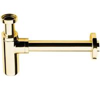 Sapho Siphons - Siphon de lavabo 1 1/4, bonde 32 mm, rond, or SI517