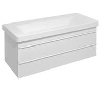 Sapho Sitia - Meuble-lavabo, 101x50x44 cm, 2 tiroirs, blanc mat SI105-3131