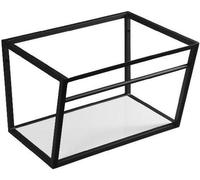 Sapho Ska - Support pour lavabo avec étagère, 60 cm, noir mat SKA101