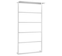 Sapho Ska - Sèche-serviettes avec étagère 60x118x25 cm, blanc mat SKA712