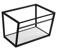 Sapho Ska - Support pour lavabo avec étagère, 60 cm, noir mat SKA101